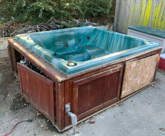 Hot Tub Removal | Saul Hauls Junk Junk Removal